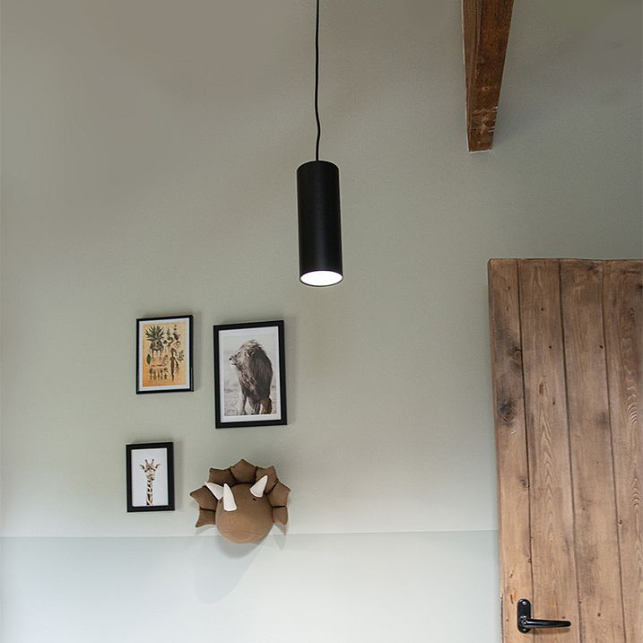 Smart Pendant Lamp Black incl. WiFi GU10 - Tubo