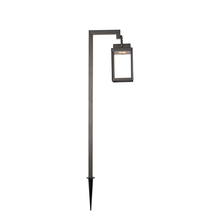 Zunanja kopja reflektor temno siva, vključno z LED polnilno - Yara