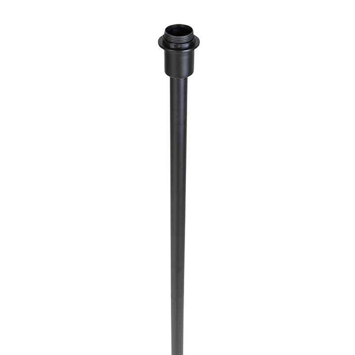 Moderna grīdas lampa melna bez abažūra 149 cm - Simplo