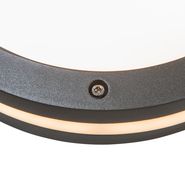 Applique-et-plafonnier-gris-foncé-2-lumières-IP54---Glow