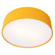 Plafoniera-moderna-ocru-40-cm-cu-interior-auriu---Drum