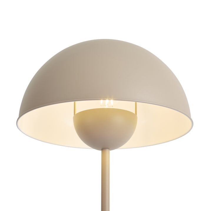 Retro gulvlampe beige 160cm - Magnax