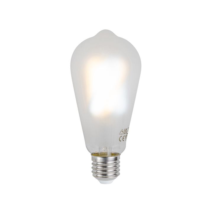 Smarte Aussenleuchte Pollerleuchte schwarz 60 cm IP44 inkl. Wifi ST64 - Nicole
