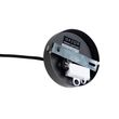 Hengende-lampe-med-fløyelslampeskjerm-grønn-med-gull-50-cm---Combi