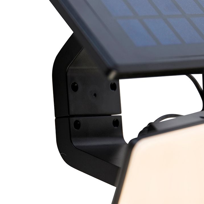 Moderné bodové svetlo čierne vrátane LED IP54 solárne - Soko