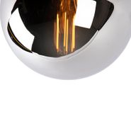 Art-Deco-taklampa-svart-med-rökglas---Pallon