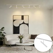 Modern-Track-Lighting-System-White-with-6-Spotlights-White-1-Phase---Slimline-Avery