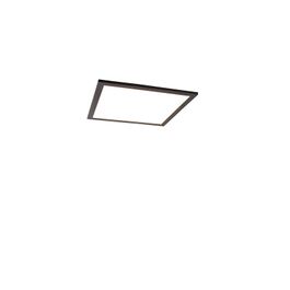 Panou LED negru 40 cm cu LED inclus cu telecomandă - Live