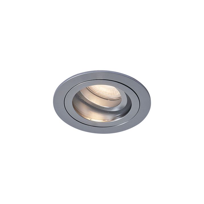 Ensemble de 6 spots encastrables modernes couleur bronze réglables IP44 - Chuck