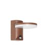 Lampada-da-parete-per-esterni-marrone-ruggine-incl.-LED-IP54-sensore-di-movimento---Esmee