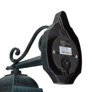 Lanterna-da-parete-vintage-per-esterni-nera-con-verde-antico-IP44---Antigua-Down