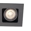 6'lı-Set-Modern-Gömme-Spot-Lamba-Metalik-Gri-GU10-50mm-Yuvarlak-Eğilebilir---Qure
