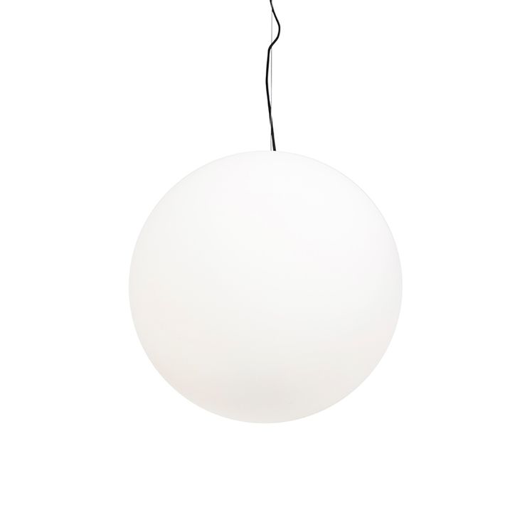 Pametna skandinavska viseća lampa zlatna sa opalnim staklom 40cm uklj. WiFi A60 - Ball 40
