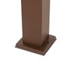 Modern-dış-mekan-lamba-direği-pas-kahverengi-45-cm---Malios