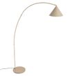 Retro-Floor-Lamp-Beige-with-White-Interior---Triangolo