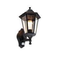 Zidna-lampa-za-spoljašnju-upotrebu-crna-sa-senzorom-pokreta-IP44---Havana