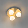 Moderne-badkamer-plafondlamp-messing-3-lichts---Cederic