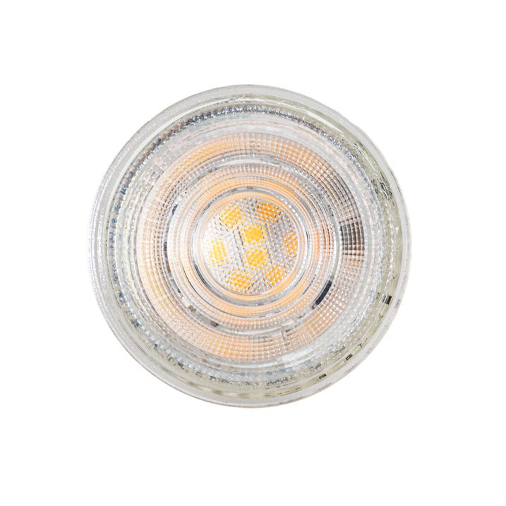 Set od 5 GU10 50mm Zatamnjive u Kelvin LED Sijalice Prozirne 4.9W 400 lm 2200-3000K