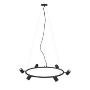 Lámpara-colgante-moderna-negra-de-6-luces---Jeana-Circle