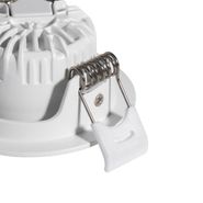 Set-de-6-spoturi-încastrate-albe,-înclinabile,-6,5-cm,-cu-LED-inclus,-IP54,-ultra-subțiri---Pupil