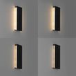 Spoljna-zidna-lampa-crna-30-cm-sa-LED-4-stepeno-zatamnjivanje-sa-solarnom-energijom---Serena
