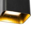 Applique-murale-moderne-noire-avec-LED-IP54-carrée---Evi