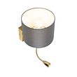 Art-Deco-sienas-lampa-zelta-krāsā-ar-USB-un-pelēku-abažūru---Brescia