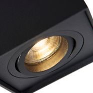 Spot-inteligent-negru-reglabil,-inclusiv-WiFi-GU10---Quadro-Up