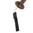 Paletto-da-giardino-moderno-marrone-ruggine-100-cm-IP44-regolabile---Ciara