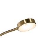 Stojací-lampa-bronzová-vč.-LED-a-stmívače-s-lampou-na-čtení---Kelso