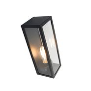 Inteligentna-zewnętrzna-lampa-ścienna-czarna-ze-szkłem-z-WiFi-ST64---Rotterdam-Long