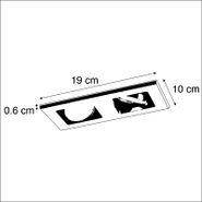 Faretto-da-incasso-moderno-Smart-nero-incl.-2-Wifi-GU10---Qure