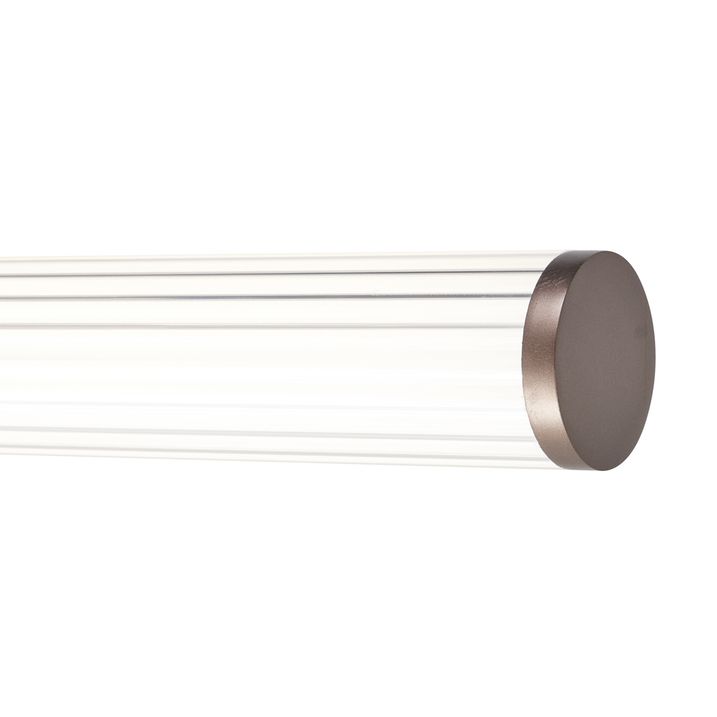 Retro kinkiet brązowy 80,4 cm z LED IP44 - Coco