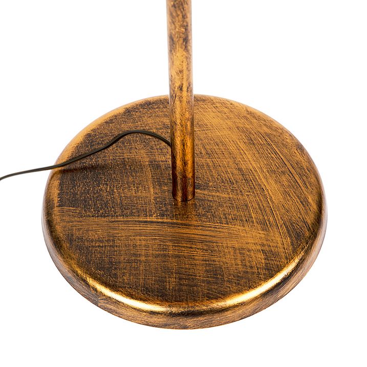 Vintage Stehleuchte gold 156 cm 2-Licht - Botanica
