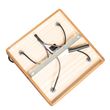 Industriële-spot-zwart-met-hout-kantelbaar-4-lichts---Tommy