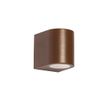 Modern-utomhusvägglampa-rostbrun-plast-oval---Baleno