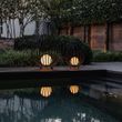Set-van-vloerlampen-zwart-met-opaal-110-cm-en-70-cm---Angela