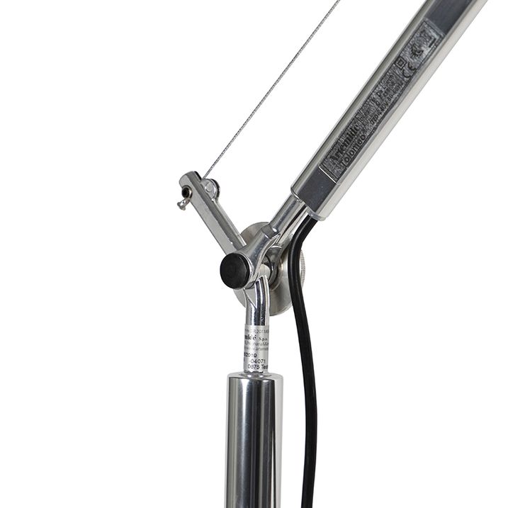 Floor lamp aluminum 285 cm - Artemide Tolomeo Mega Terra
