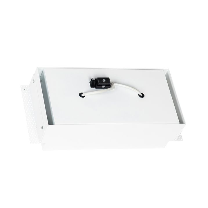 Set mit 6 Einbauspots weiß GU10 AR111 Trimless 2-flammig - Oneon