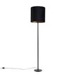 Gulvlampe-sort-med-sort-fløjlsskærm-med-guld-40-cm---Simplo