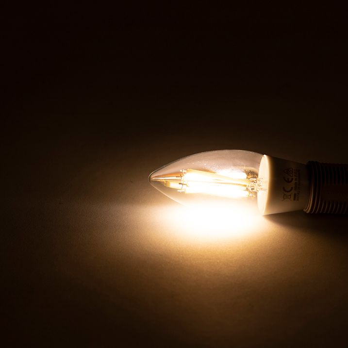 Smart E14 dimbare LED lamp B35 4,5W 450 lm 1800-3000K