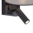 Moderne-wandlamp-zwart-met-grijs-rond-en-leeslamp---Puglia