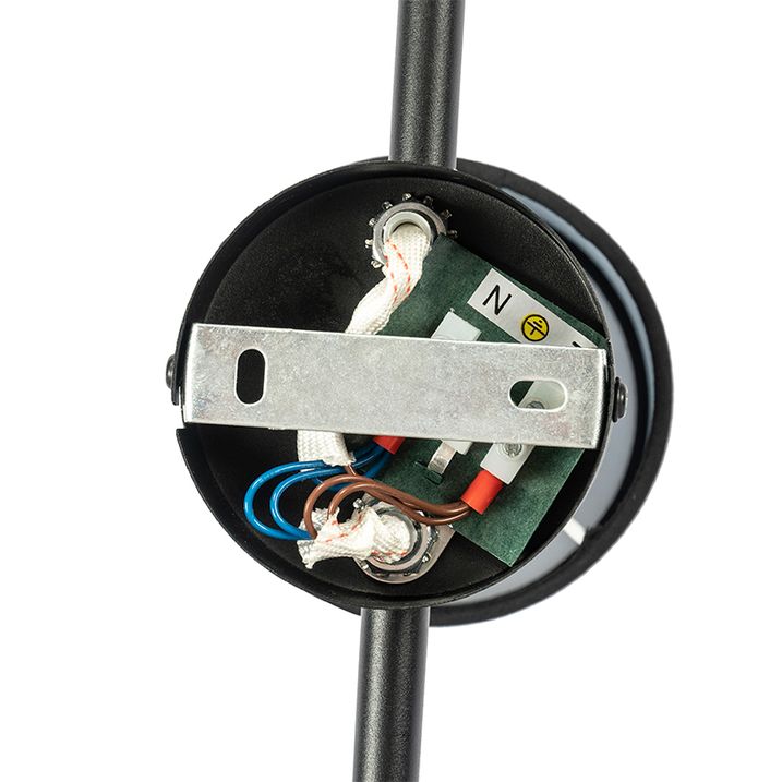 Plafón moderno negro 3 luces - Hetta