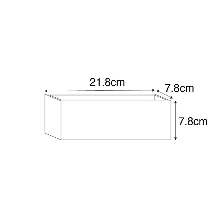 Smart Wall Lamp White incl. Wifi G9 - Tjada Novo