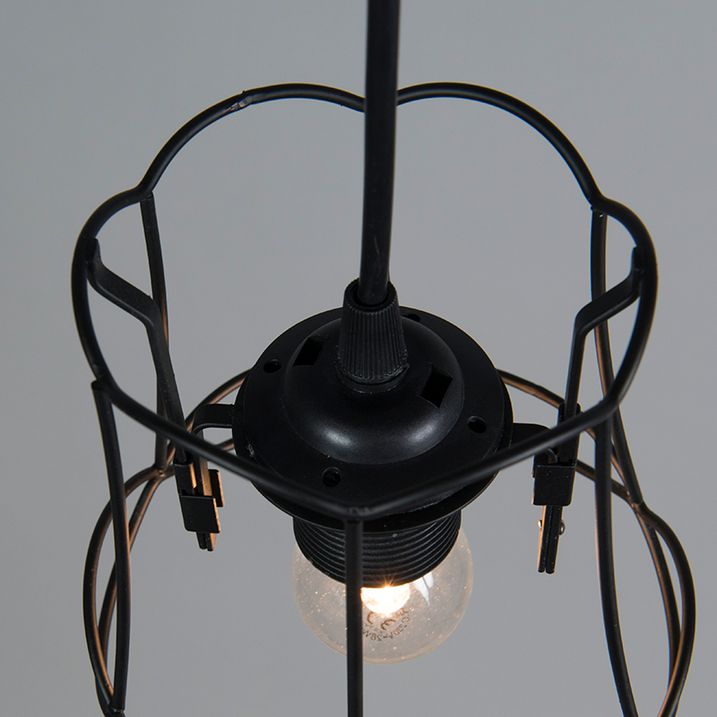 Metalen lampenkap zwart 15/14 - Granny Frame