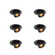 Set-van-6-inbouwspots-zwart-GU10-35mm-rond-kantelbaar---Installa