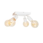 Foco-moderno-branco-quadrado-4-luzes---Facil