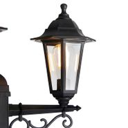 Klasická-vonkajšia-lampa-čierna-3-svetlá-IP44---New-Haven