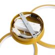 Taklampe-gull-inkl.-LED-3-trinns-dimmer-4-lys---Lupolo