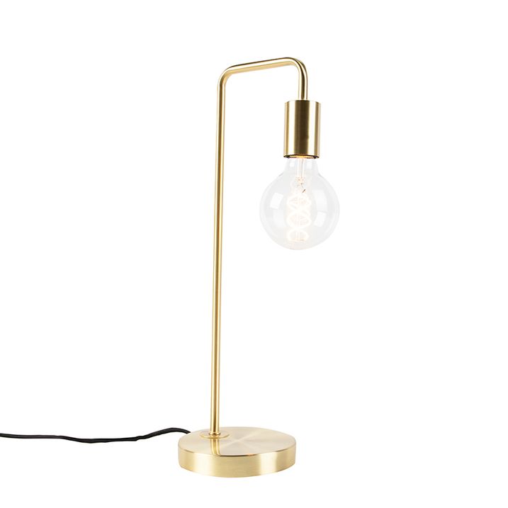 Art Deco Table Lamp Brass - Facil